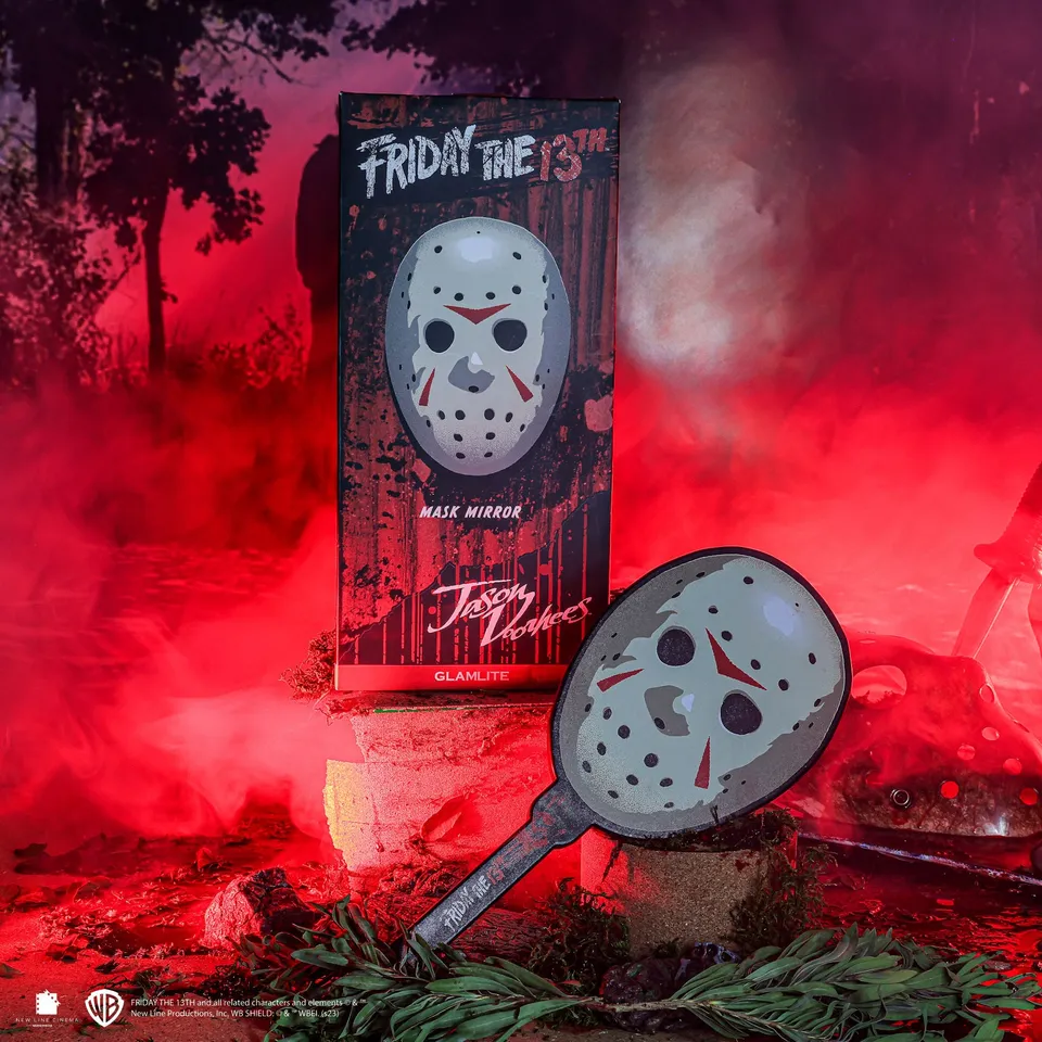Glamlite Mirrors Friday the 13th specchio trucco Jason Mask