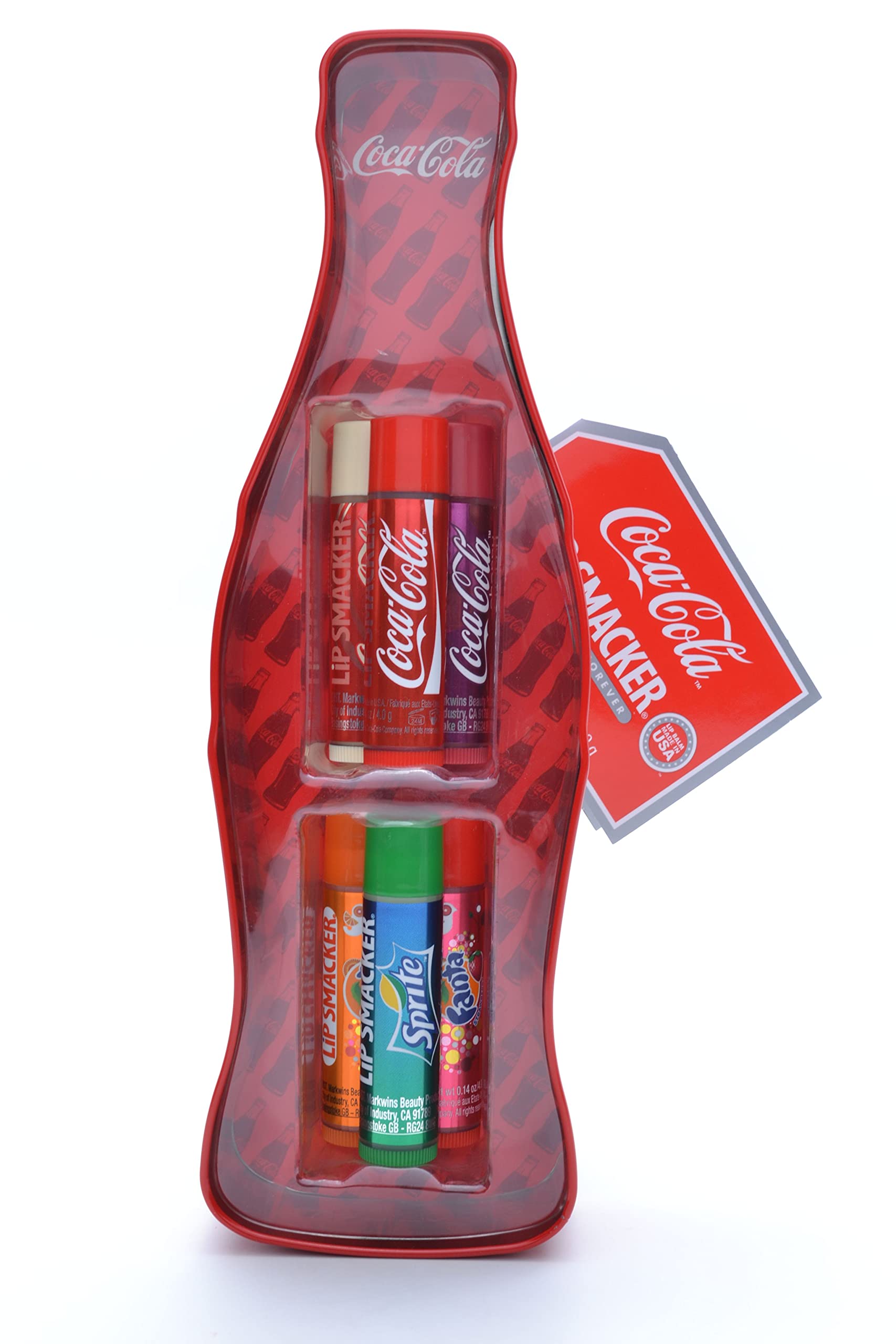 Lip Smacker Coca-Cola balsamo labbra 6 pezzi Can Collection