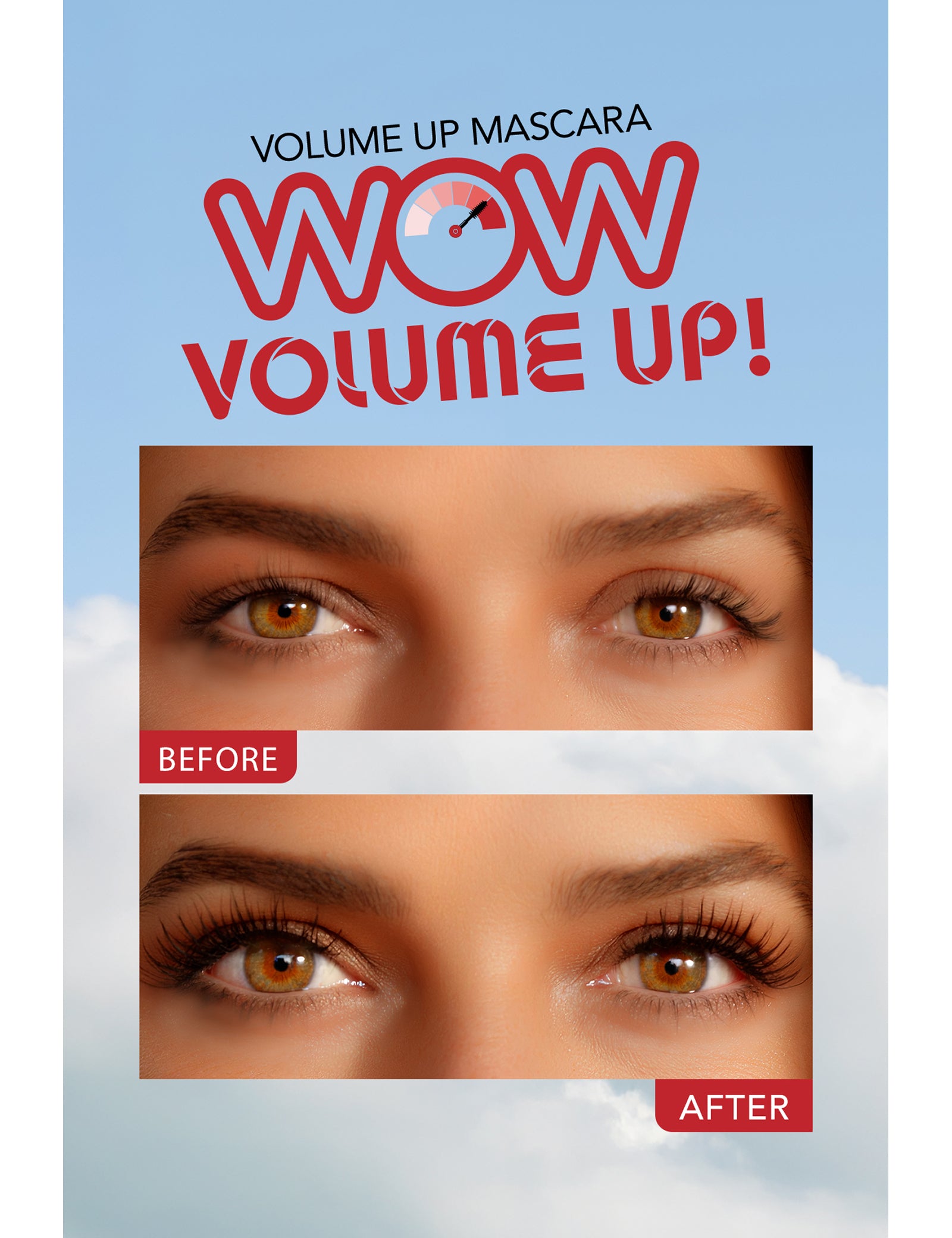 Pretty by Flormar Volume Up Mascara Volumizzante Effetto Lifting