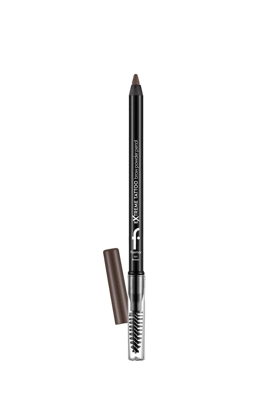 Pretty by Flormar Extreme matita sopracciglia 001 Brown powder