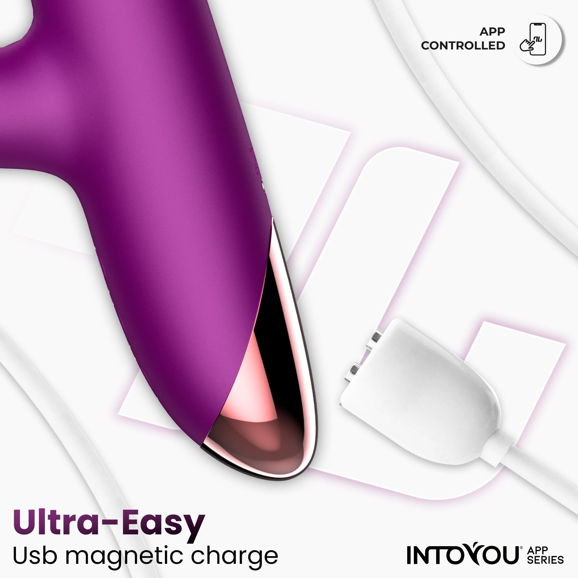 INTOYOU Sendel Vibratore con Sfere e Pulsazione App