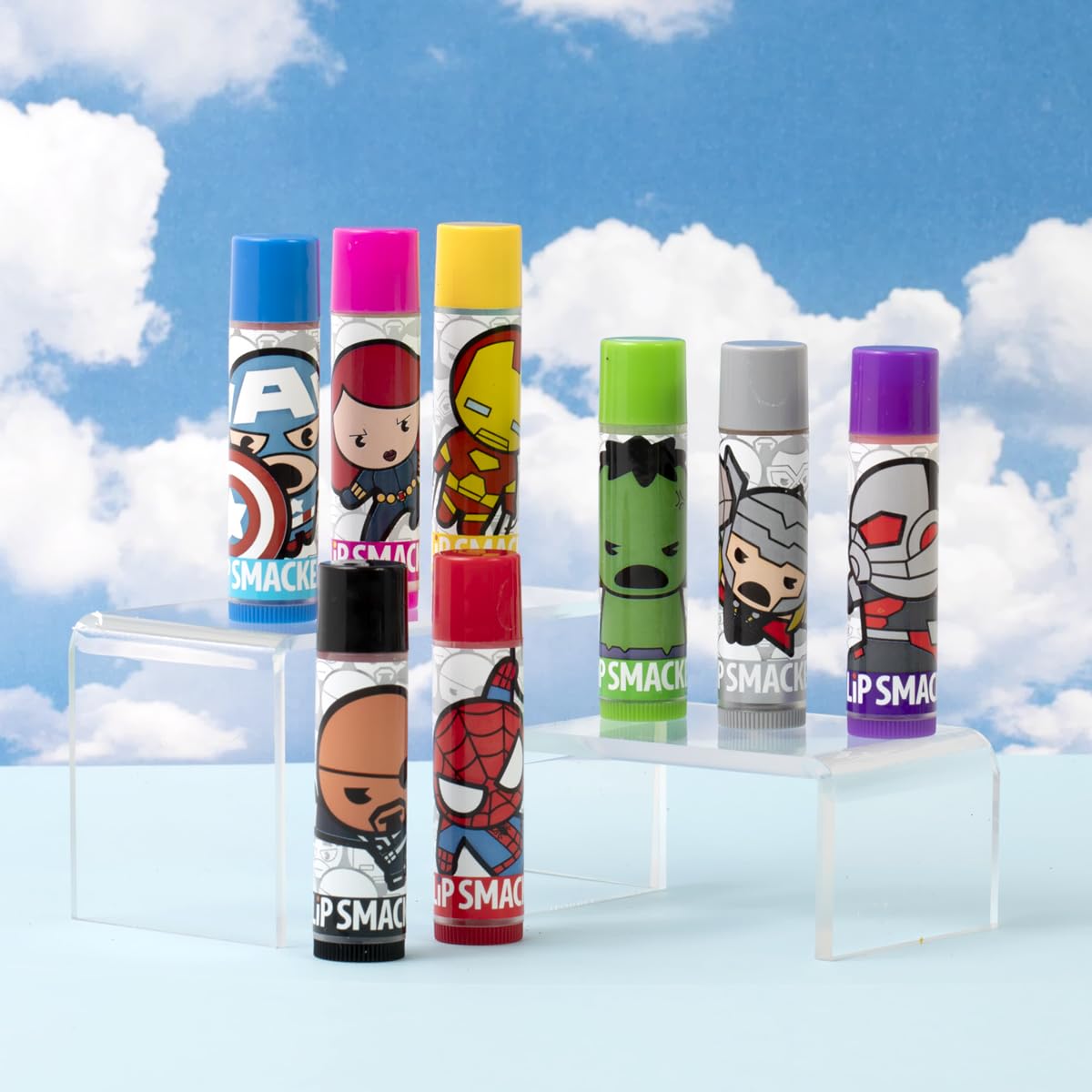 Lip Smacker Marvel Party Pack balsamo labbra 8 pezzi assortiti