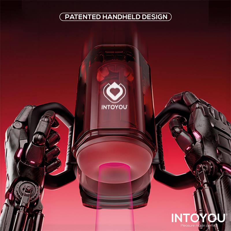 INTOYOU Vexor masturbatore automatico 3 in 1 USB-C TPE