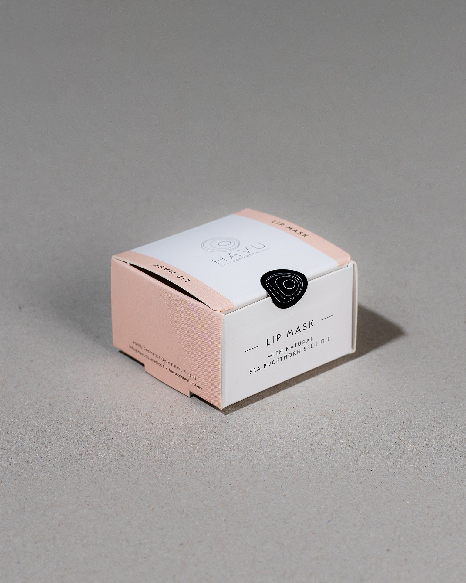 HAVU Lip Care Lip Mask balsamo labbra olivello arancione