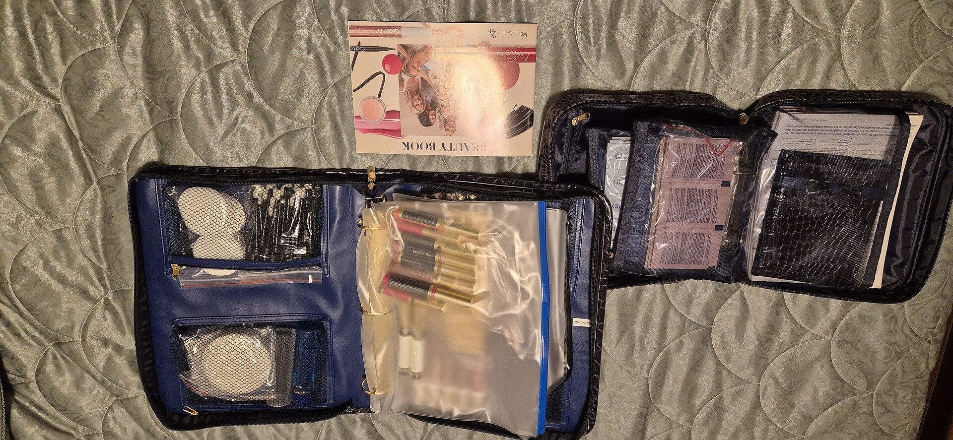 Lipsense Collections Beauty Portfolio Kit trucco completo