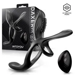 INTOYOU Daxer Double Anello Pene Vibrante Coppia