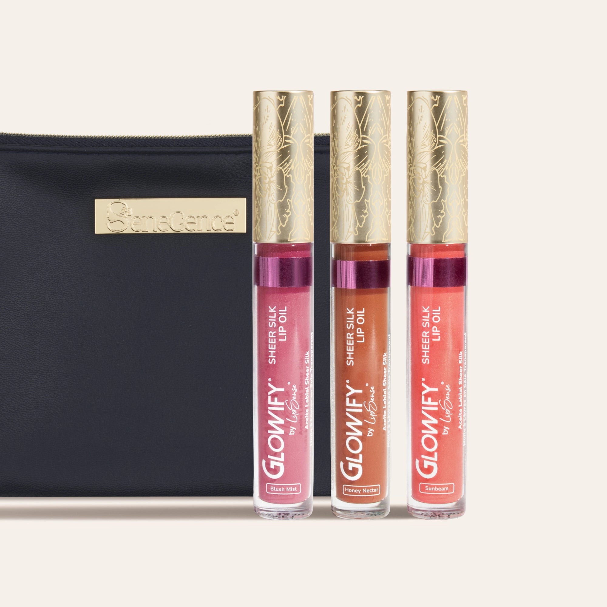 LipSense Glazed Lip Oil Collection olio labbra 3 pezzi