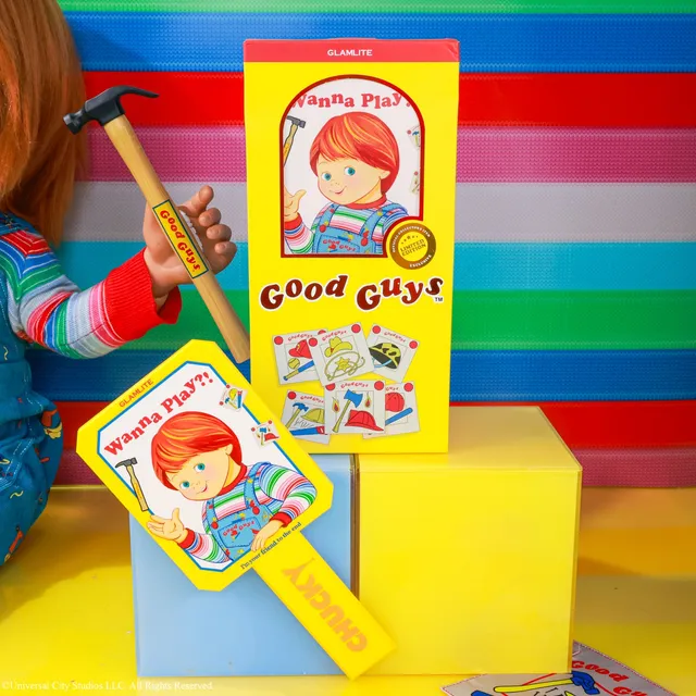 Glamlite Chucky Good Guys specchio trucco edizione limitata