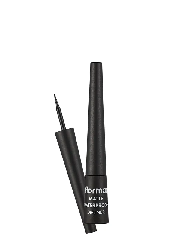Pretty by Flormar Matte Dipliner Eyeliner Nero 01 Black Waterproof