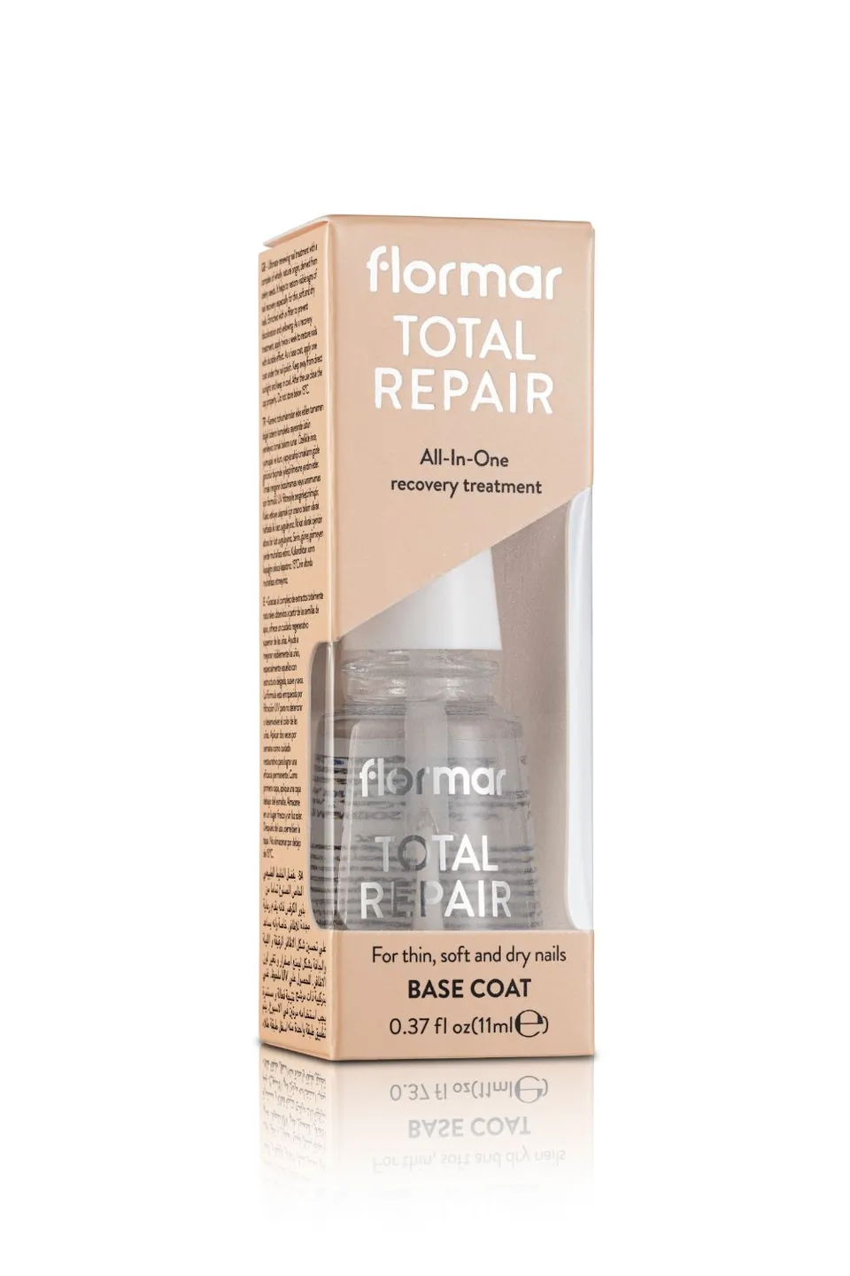 Pretty by Flormar Total Repair Base Unghie indurente 11 ml trasparente