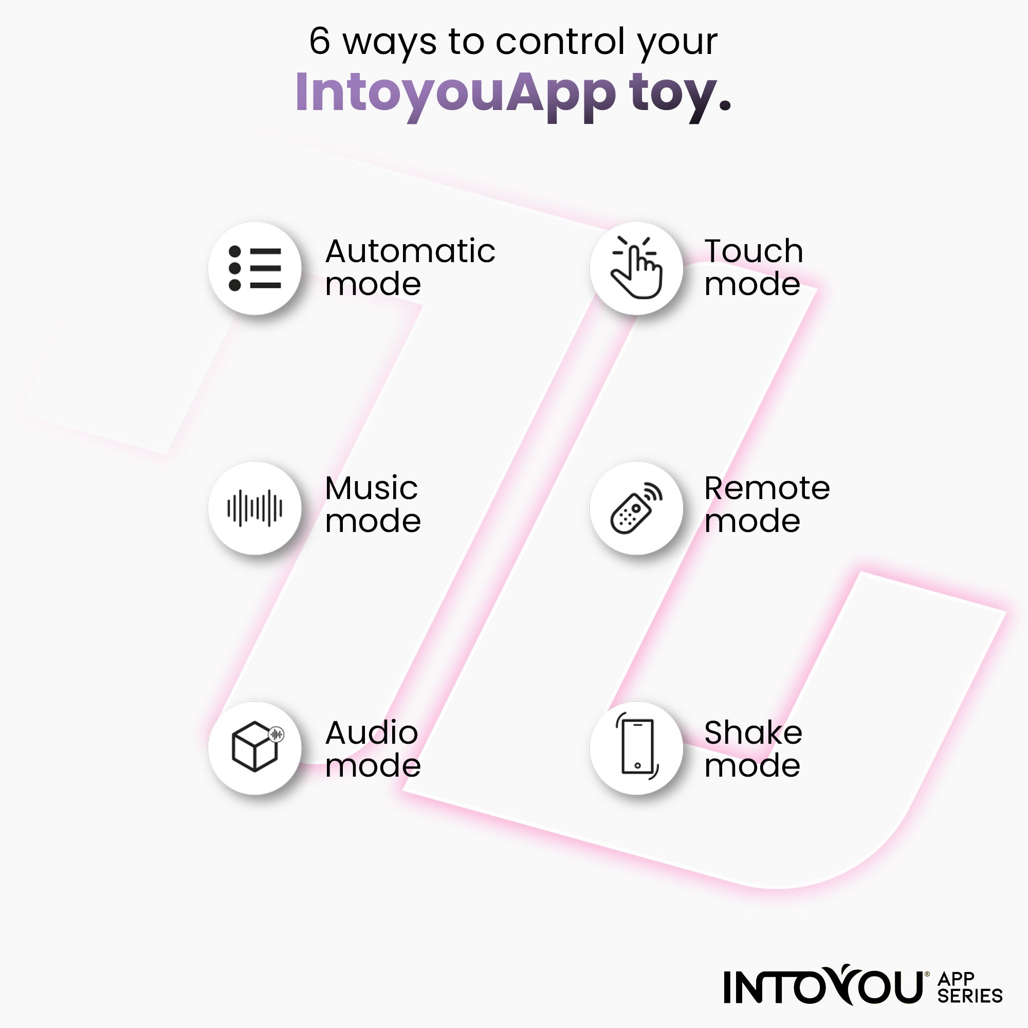 INTOYOU Couty vibratore di coppia oscillazione 360° app