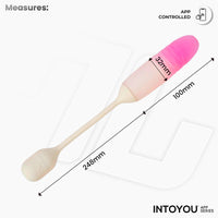 INTOYOU NexEgg Motion ovetto thrusting beige rosa app
