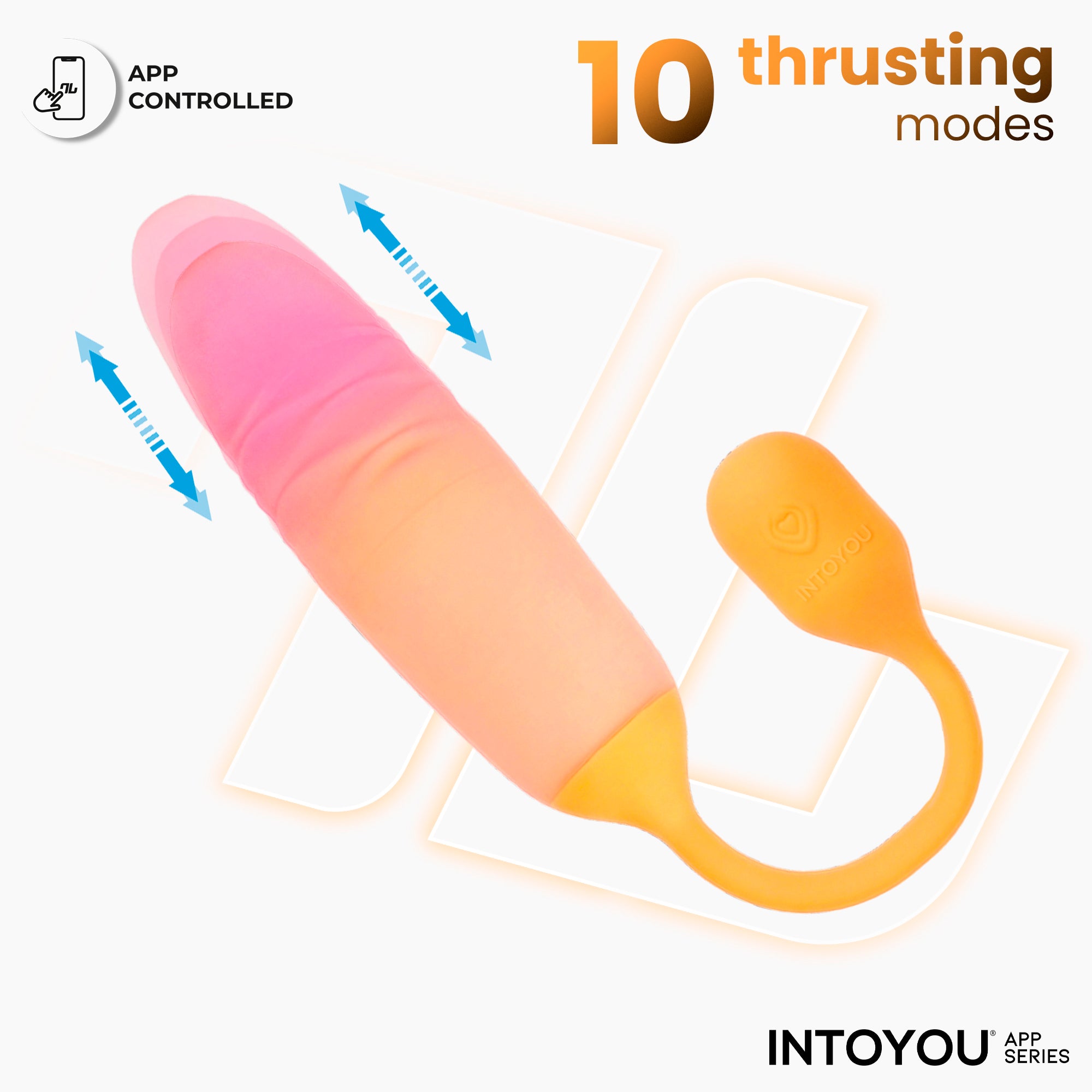 INTOYOU NexEgg Motion ovetto arancione rosa thrusting