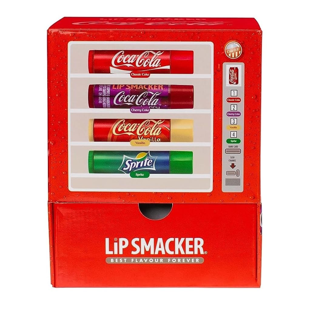 Lip Smacker Coca-Cola balsamo labbra lattina 6 gusti