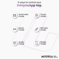 INTOYOU Per coppie vibratore coppia lavanda app 2 motori