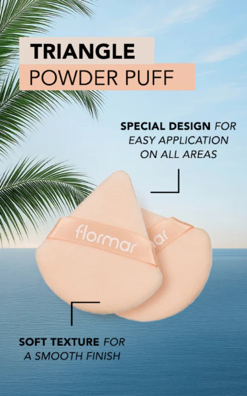 Pretty by Flormar Triangle Piumino Cipria Triangolare Velluto