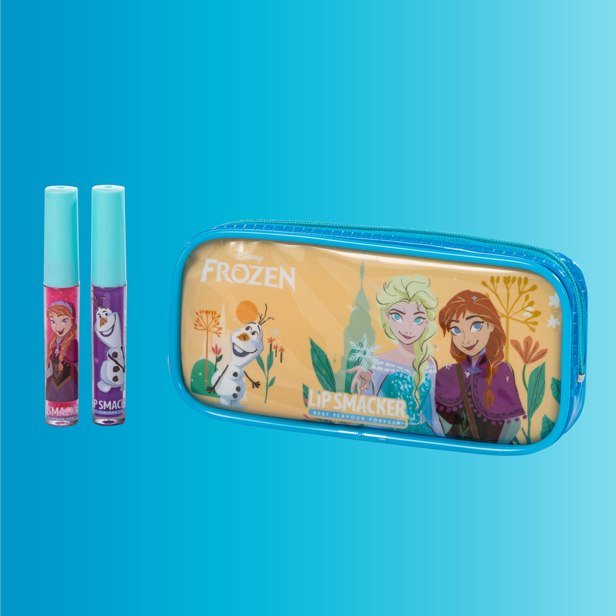Lip Smacker Frozen Lip Gloss Set lucidalabbra 4 pezzi con pochette