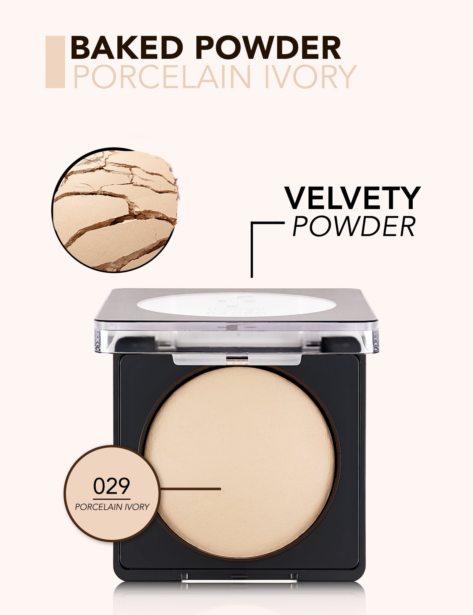 Pretty by Flormar Baked Powder cipria 020 Soft Beige luminosa