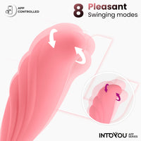 INTOYOU Uova Waving Ovetto vibrante rosa app 8 modi