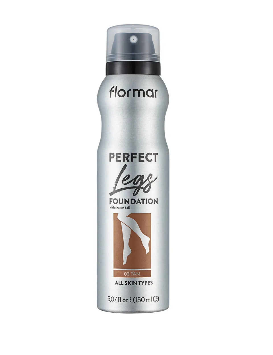 Pretty by Flormar Perfect Legs fondotinta gambe 01 Light coprente