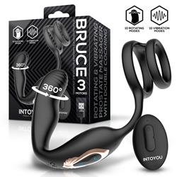 INTOYOU Bruce massaggiatore prostatico con doppio anello