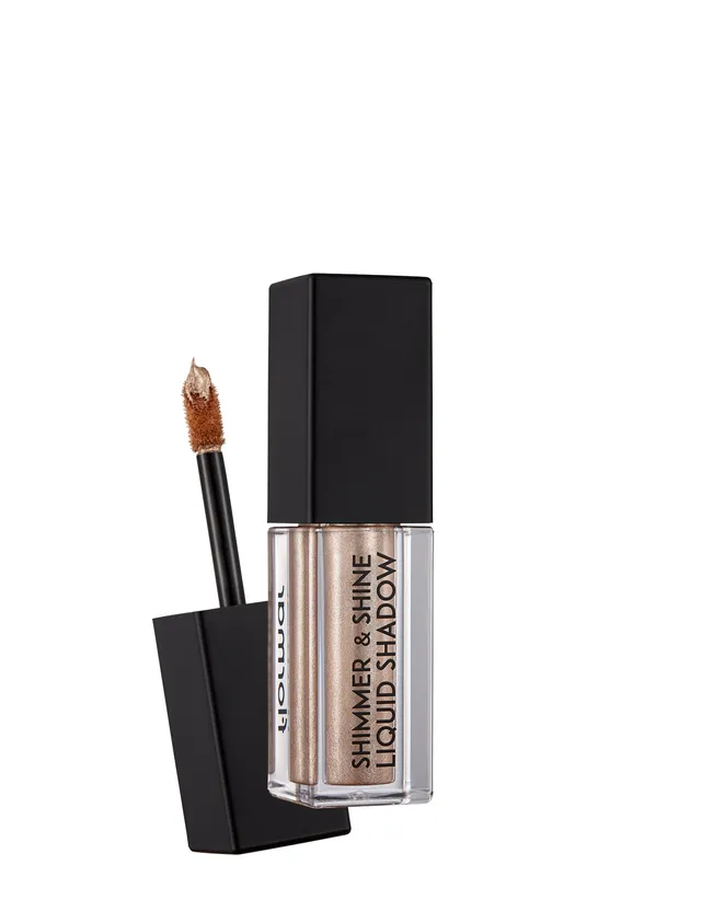 Pretty by Flormar Shimmer & Shine ombretto liquido 01 Cashmere Gold