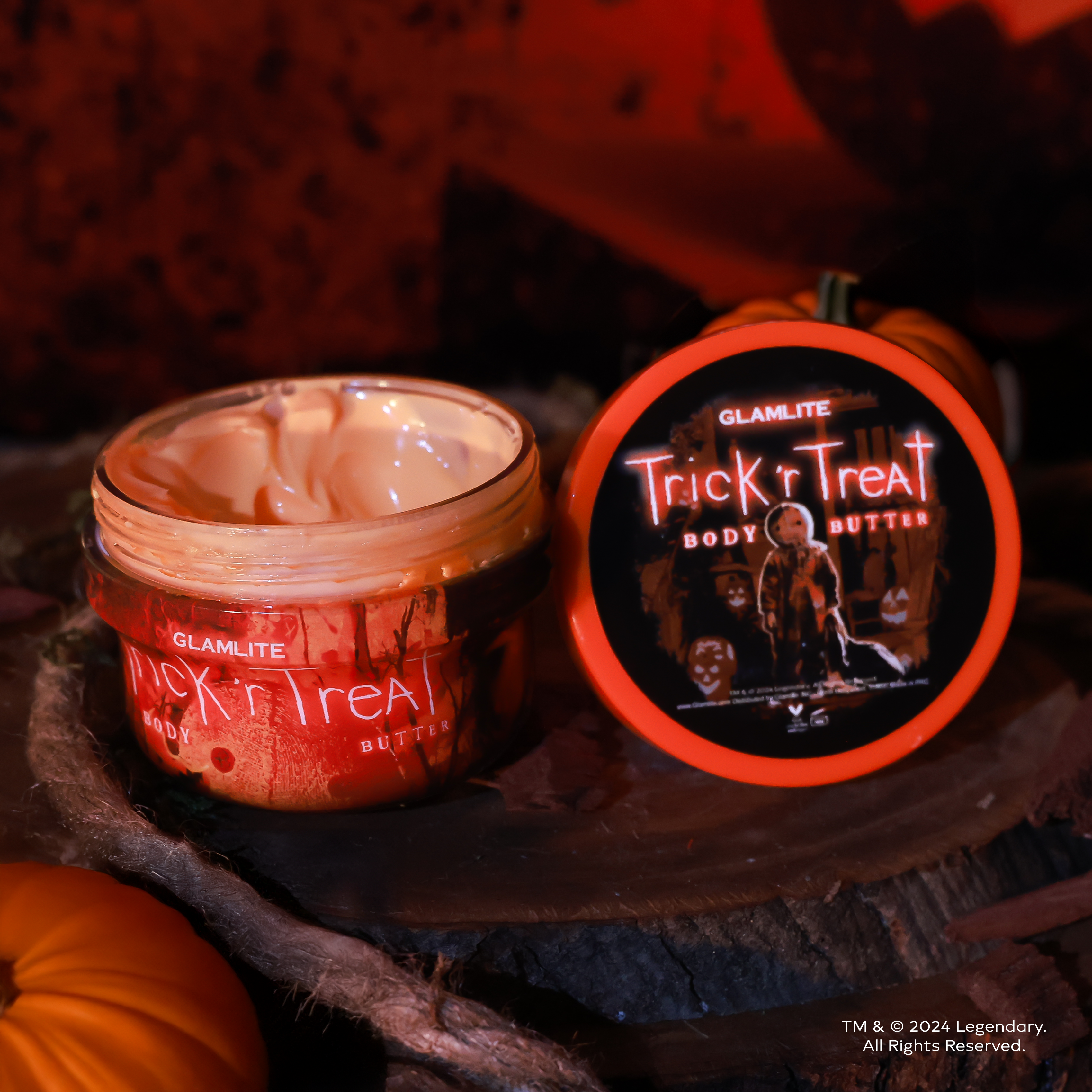 Glamlite Trick 'r Treat burro corpo idratante profumato