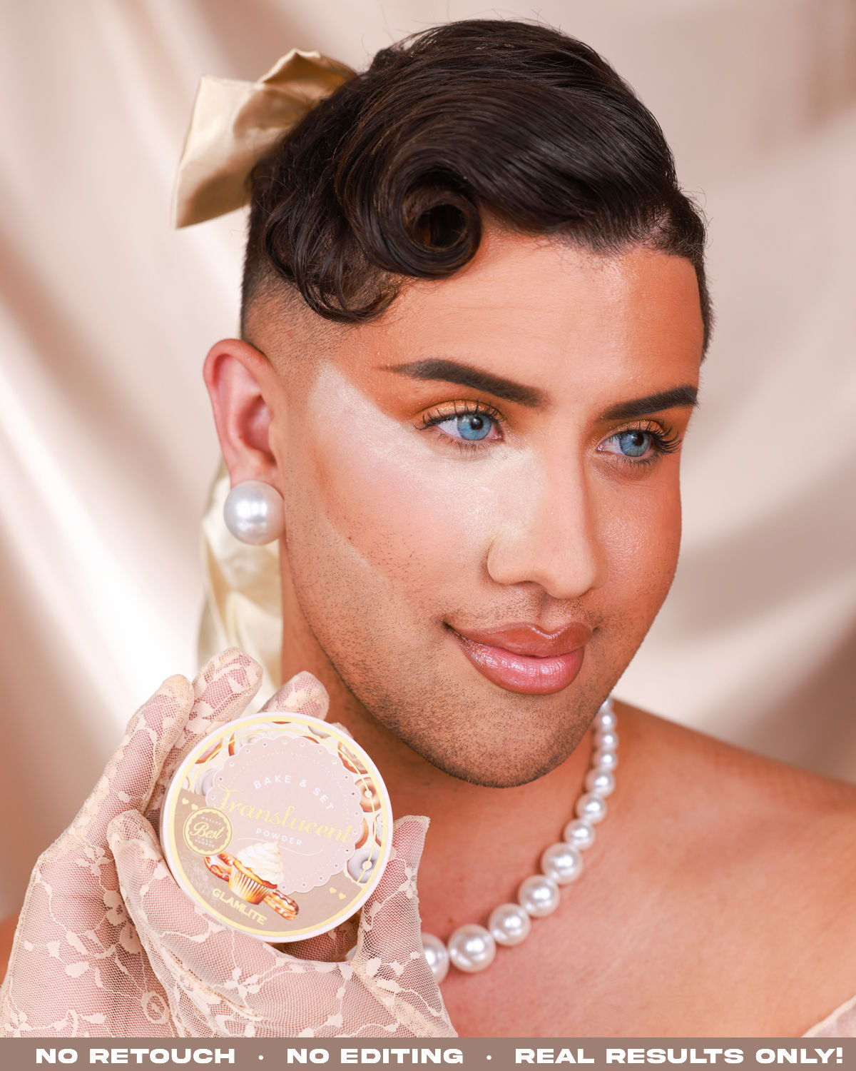 Glamlite Complexion Translucent Bake & Set Powder cipria 35 g