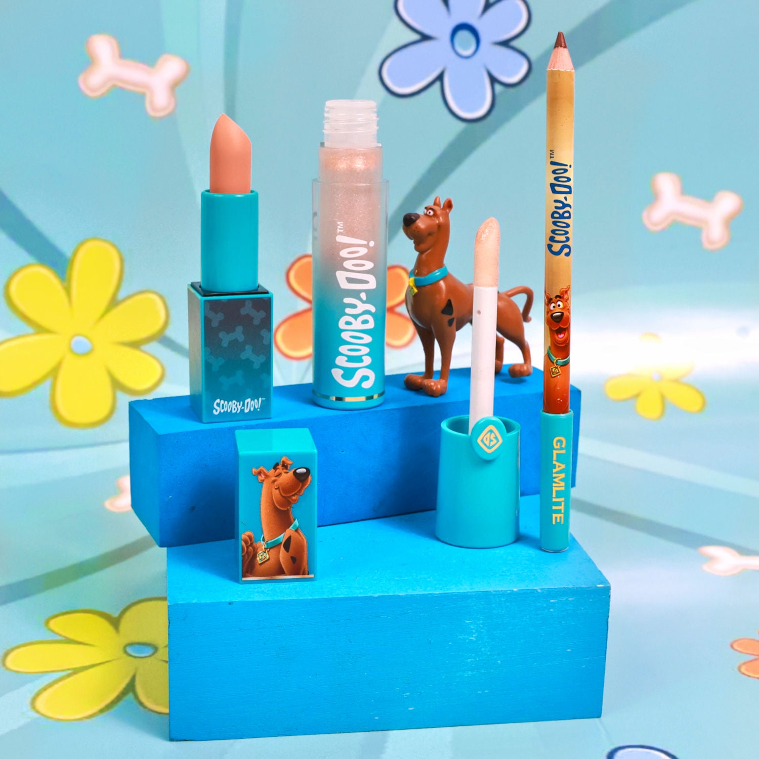 Glamlite Lip Kits Scooby-Doo kit labbra rossetto gloss liner