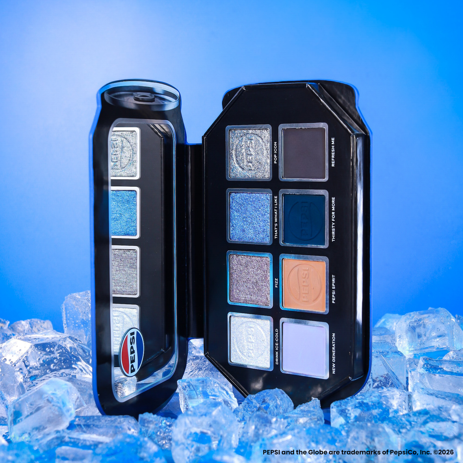 Glamlite Pepsi Palette ombretti 8 colori edizione limitata