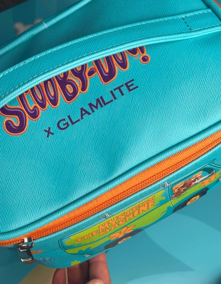 Glamlite Mystery Machine pochette trucco Scooby-Doo