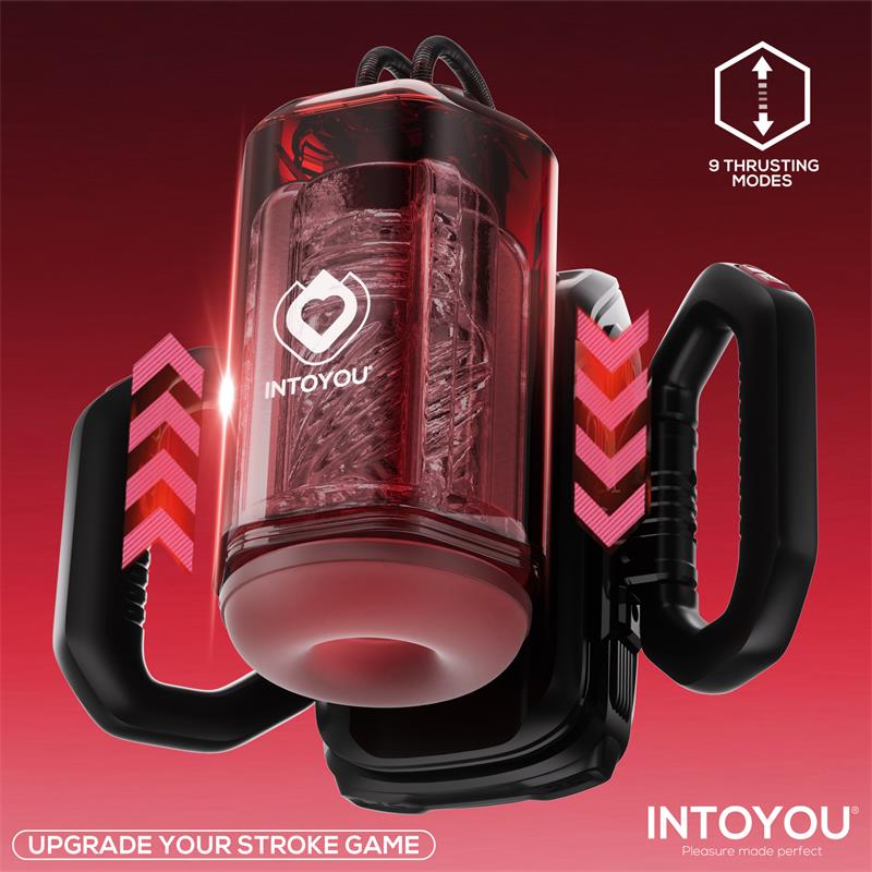INTOYOU Vexor masturbatore automatico 3 in 1 USB-C TPE