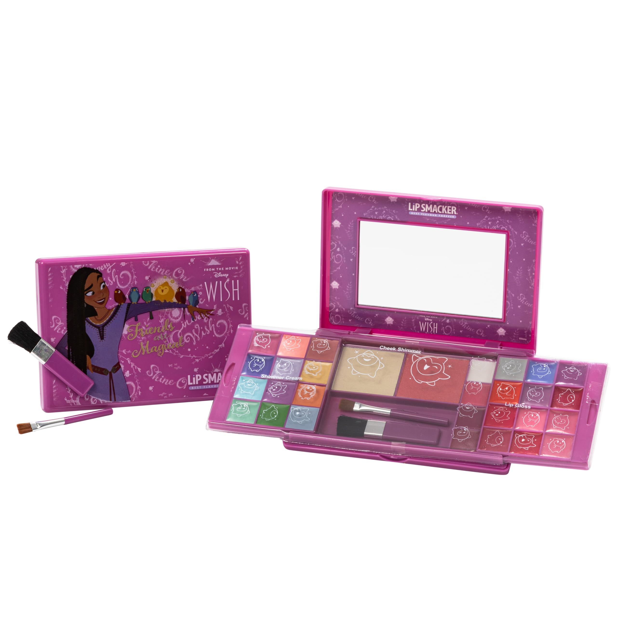 Lip Smacker Disney Wish palette trucco bambina 30 pezzi glitter