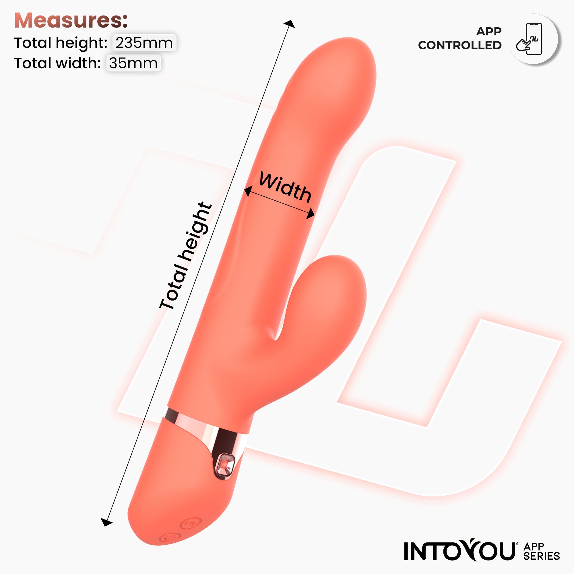 INTOYOU Mindy vibratore punto G con app e pulsazione