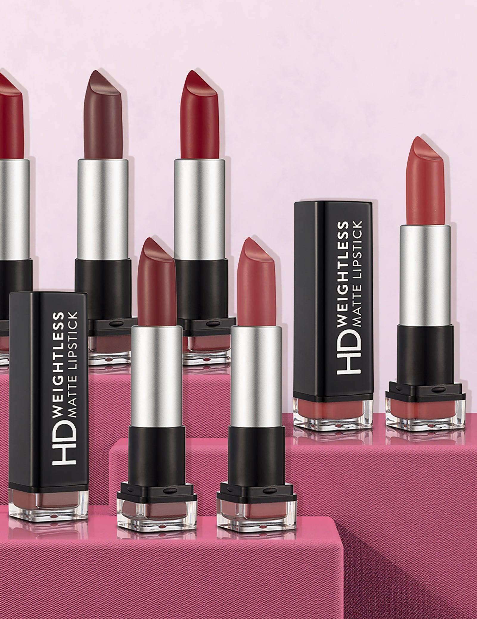 Pretty by Flormar HD Weightless Matte Lipstick rossetto 01 Rosy Sand