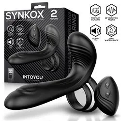 INTOYOU Synkox doppio anello pene vibrante coppia