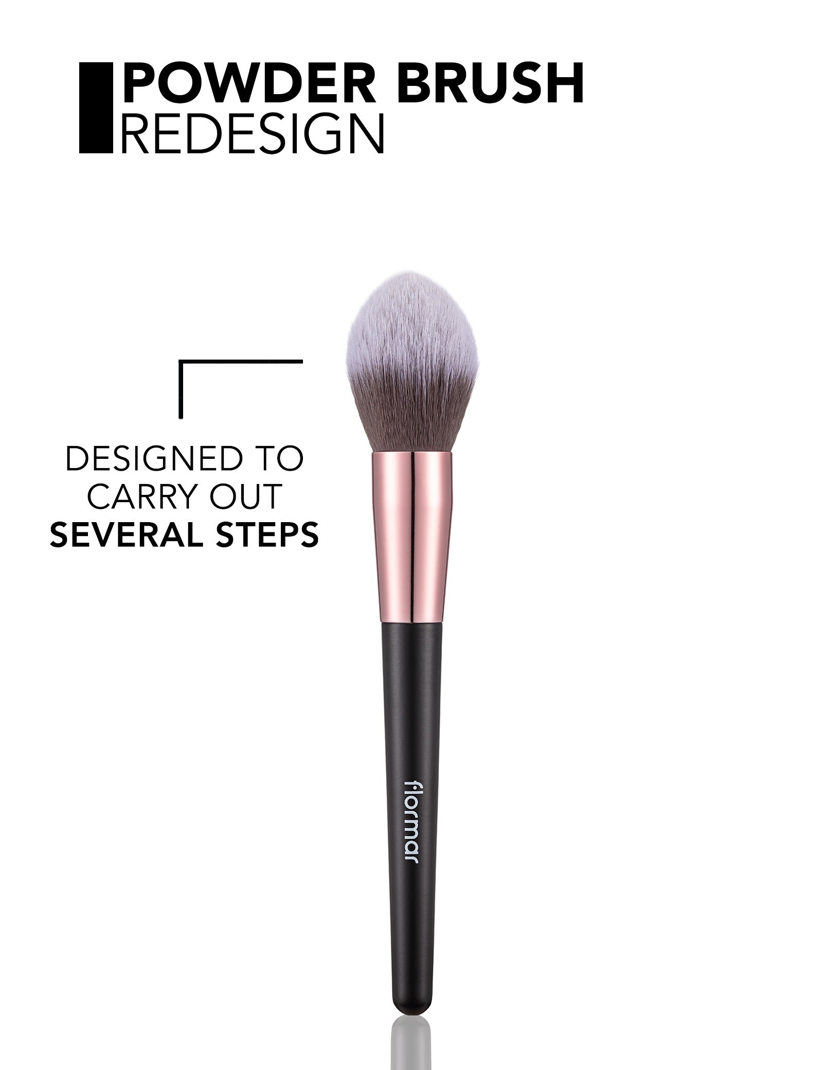 Pretty by Flormar Pretty Accessories Powder Brush pennello cipria