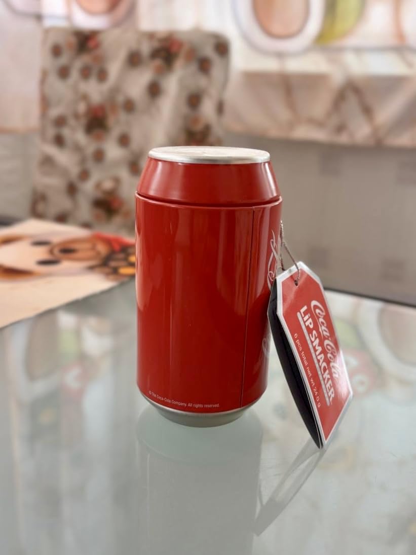 Lip Smacker Coca-Cola balsamo labbra lattina 6 gusti