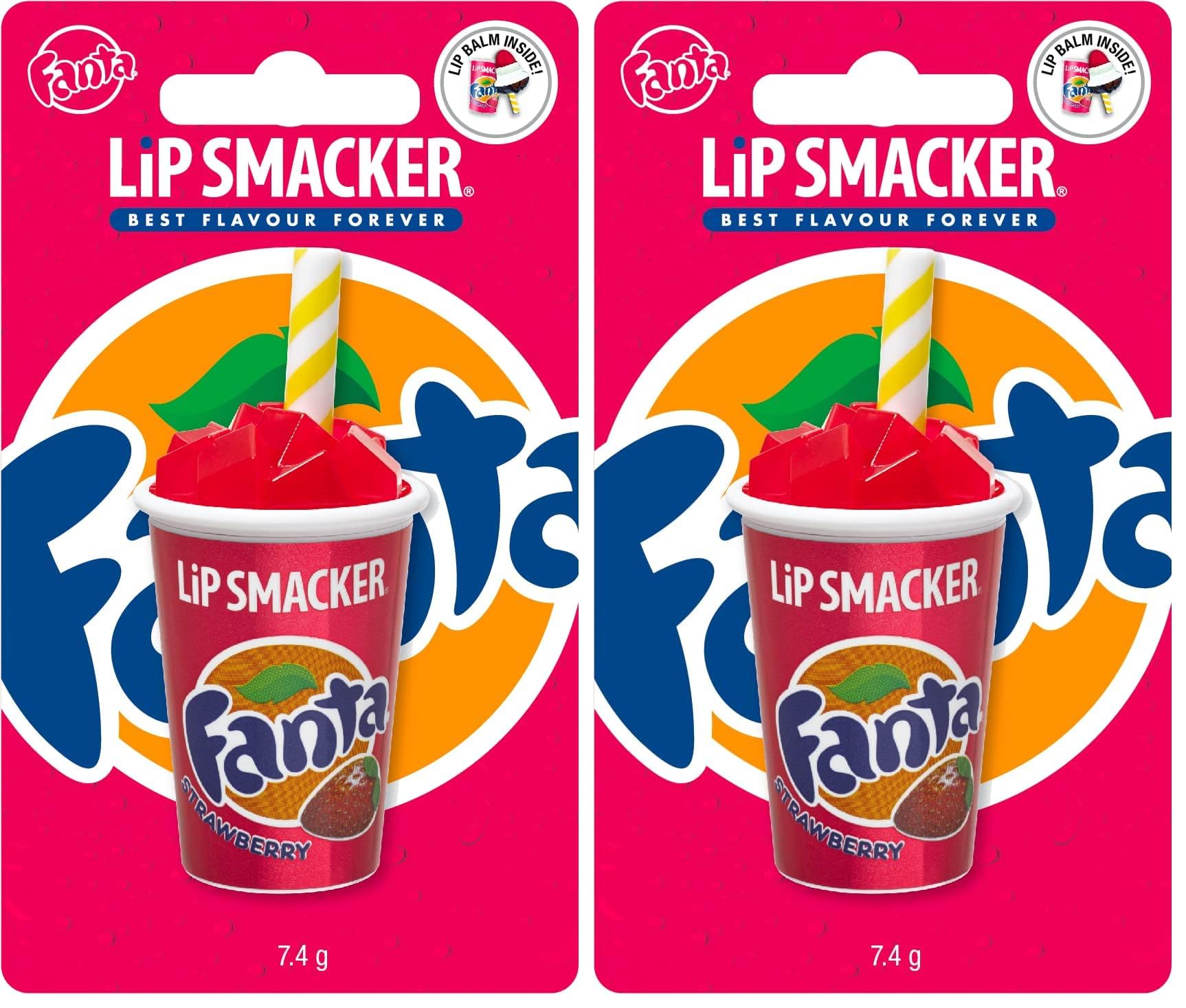 Lip Smacker Coca-Cola Fanta Strawberry burrocacao 1 pezzo