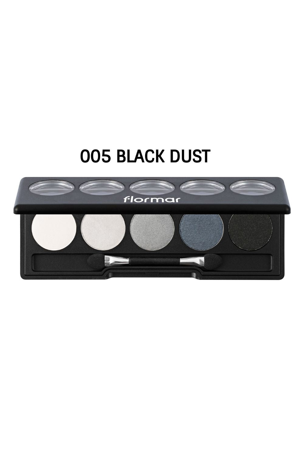 Pretty by Flormar Eye Shadow Palette Color palette 005 Black Dust 9 g