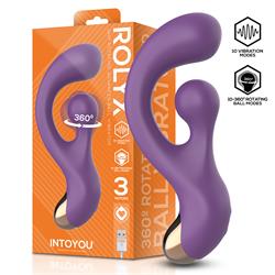 INTOYOU Rolyx U-329 vibratore rotante 360° movimento interno