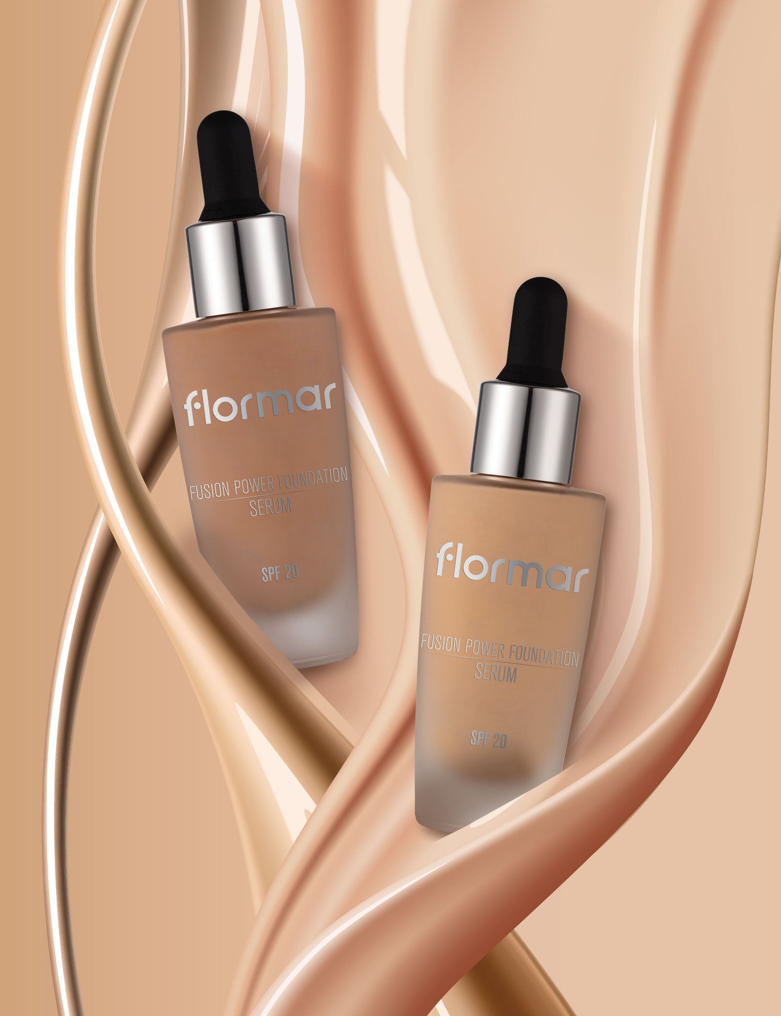 Pretty by Flormar Fusion Power Fondotinta Siero 010 Porcelain