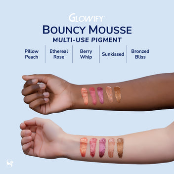 Lipsense Face Glowify Bouncy Mousse pigmento multiuso viso