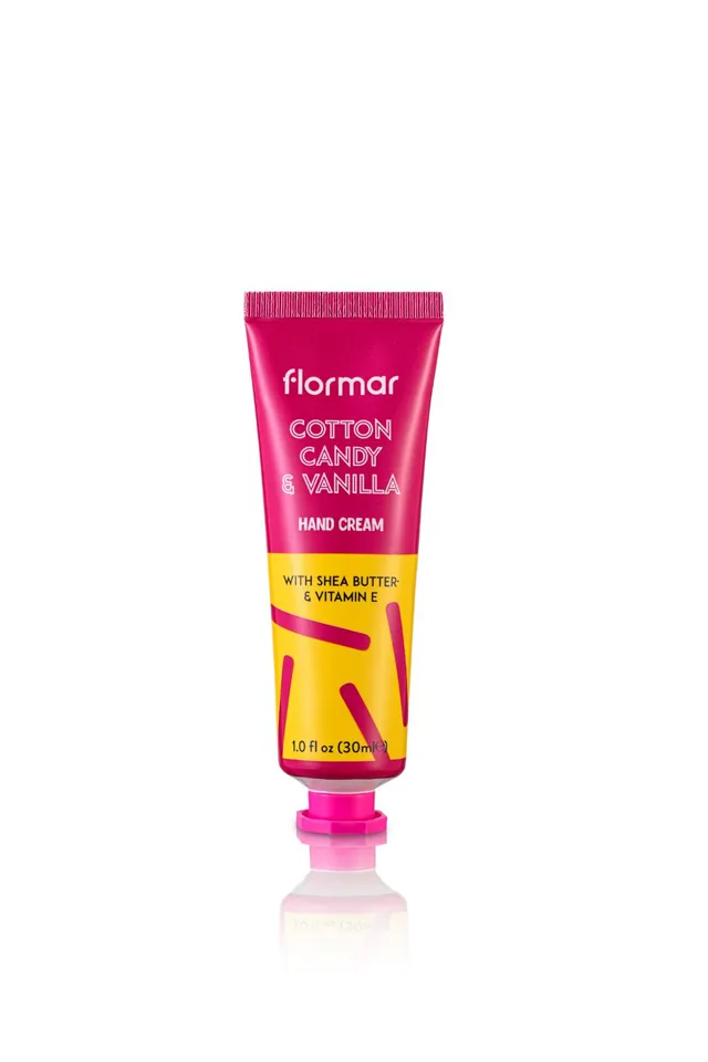 Pretty by Flormar crema mani Cotton Candy Vanilla mini 30ml