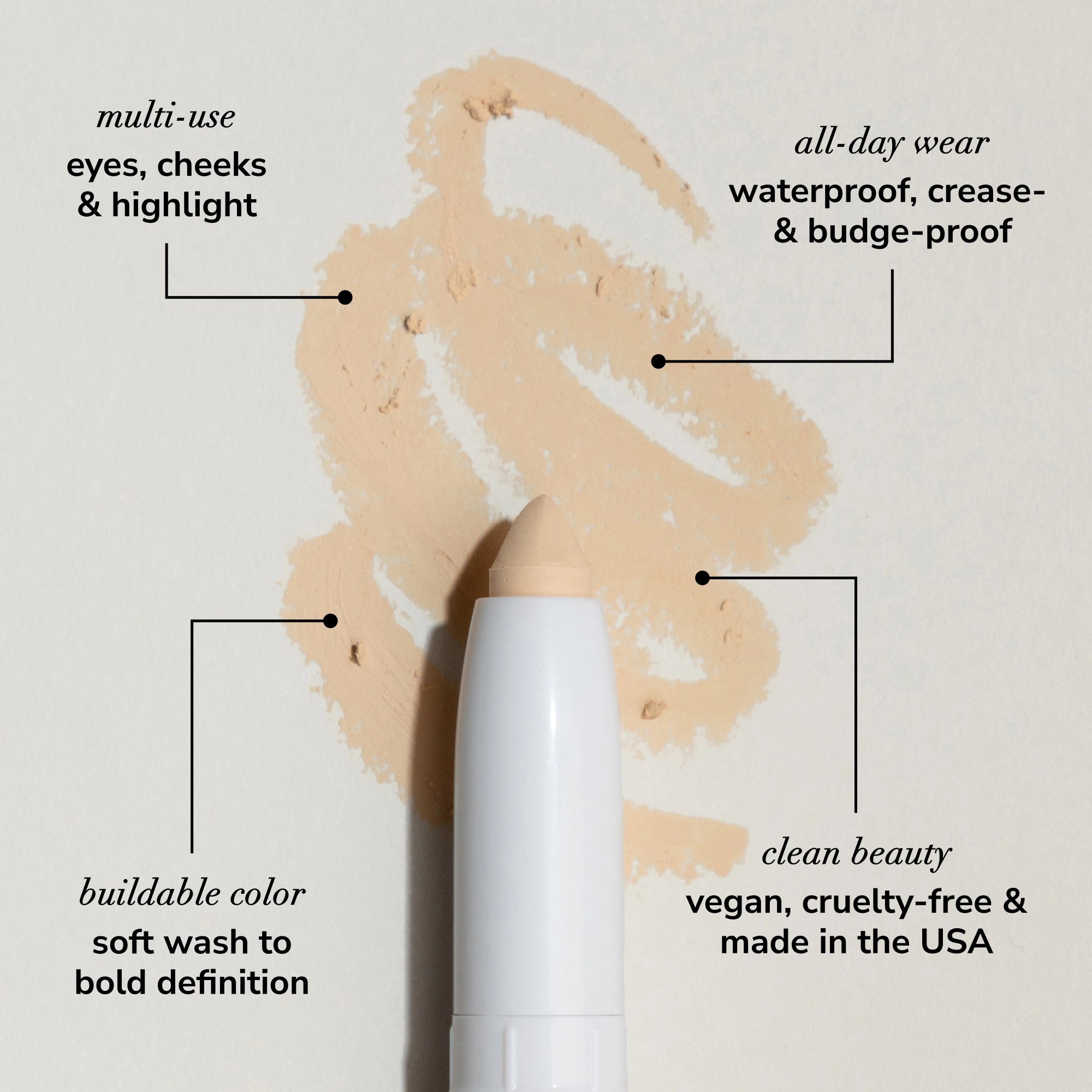 Lipsense Glowify Desert Dusk ombretto stick duo 2 pezzi matte