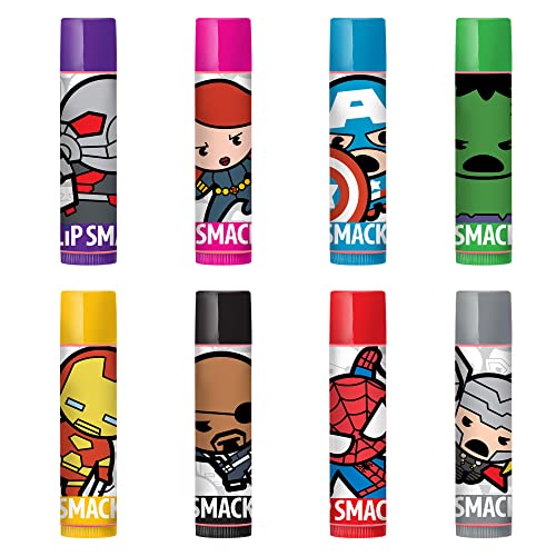Lip Smacker Marvel Single Avenger Party Pack balsamo labbra 8 pezzi idratante