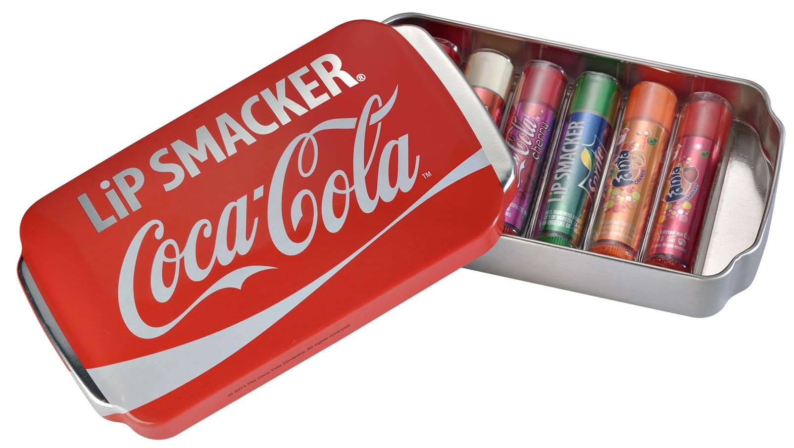 Lip Smacker Coca-Cola balsamo labbra 6 pezzi Can Collection