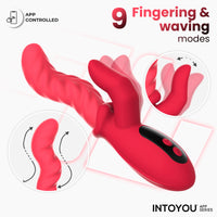 INTOYOU Tingly vibratore finger ondulante con app