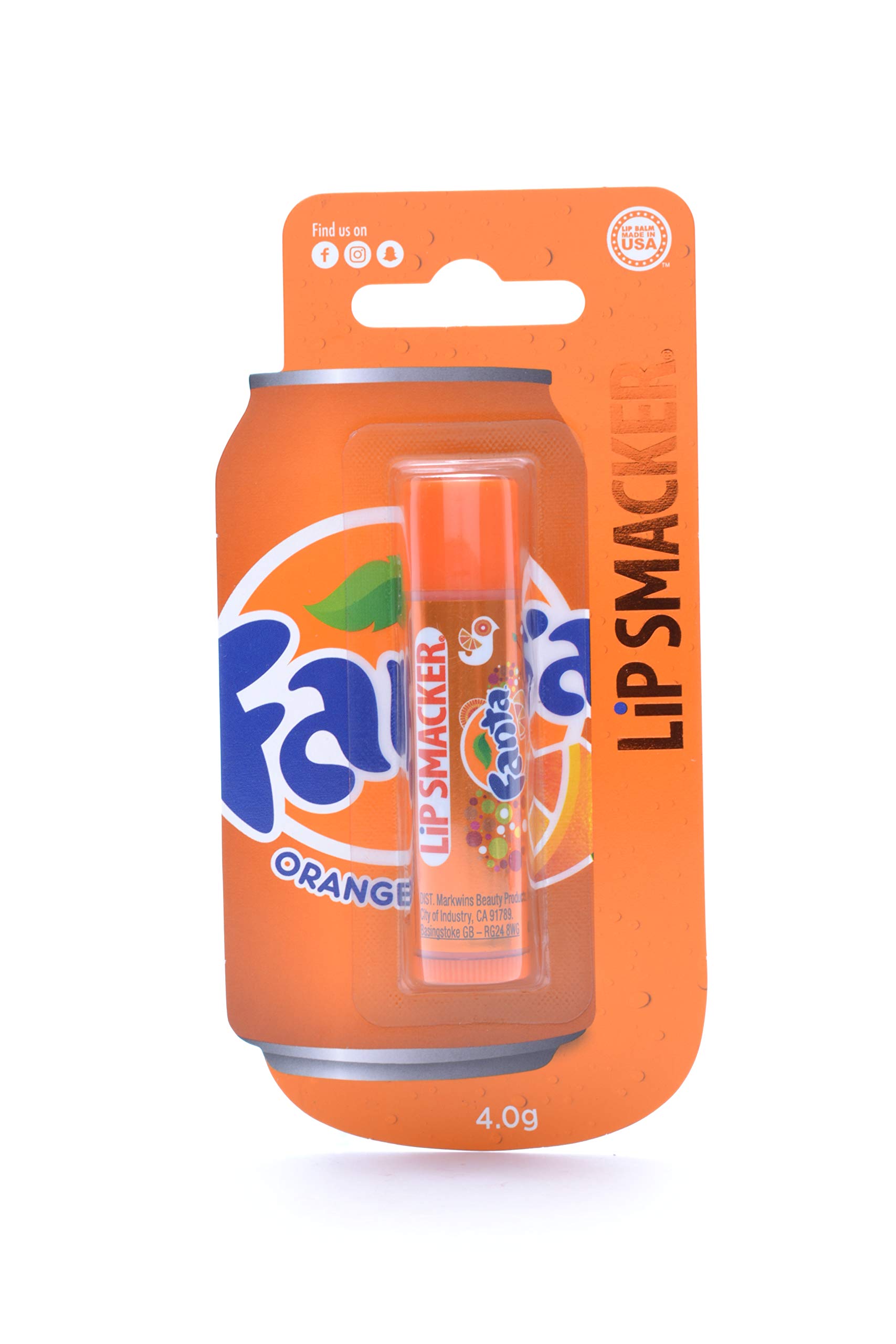 Lip Smacker Coca-Cola burrocacao Fanta arancia singolo