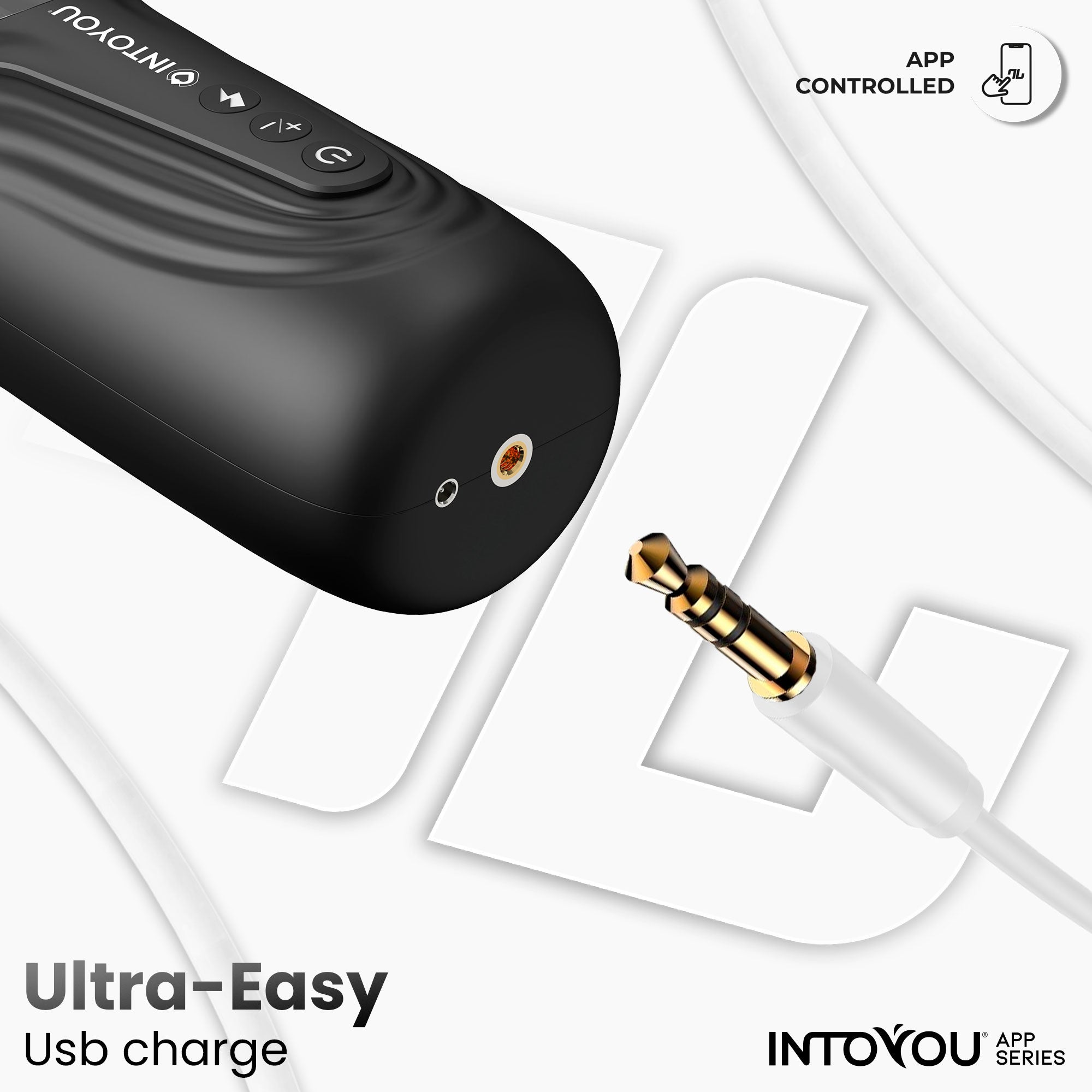 INTOYOU Egor masturbatore nero thrusting rotazione con app